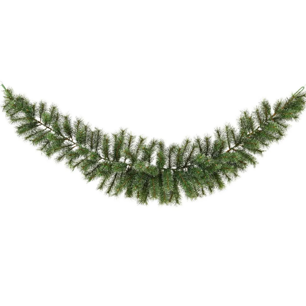 Guirlande En Sapin Artificiel|KAEMINGK Guirlande de sapin (180 cm - D33) Stockholm Vert finition perlée Sapin vert