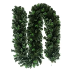 Sapin Grande Taille|Guirlande En Sapin Artificiel|EMINZA Guirlande de sapin (300 cm - D30) Edmonton Vert sapin Sapin vert