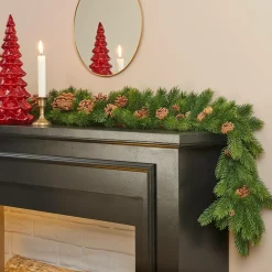 Guirlande En Sapin Artificiel|KAEMINGK Guirlande de sapin (180 cm) Eagle Mountain Vert sapin Sapin vert