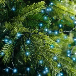 Guirlande Lumineuse|KAEMINGK Guirlande lumineuse 16 m 750 LED câble vert Luxe Bleu Bleu - câble vert