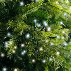 Guirlande Lumineuse|KAEMINGK Guirlande lumineuse 11 m 500 LED câble vert Luxe Bicolore Blanc chaud et froid Bicolore Blanc chaud / Chaud doré - câble vert