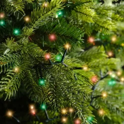 Guirlande Lumineuse|KOOPMAN Guirlande lumineuse 14 m 700 LED câble vert Luxe Multicolore Multicolore - câble vert