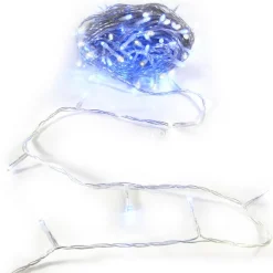 Guirlande Lumineuse Grand Format|Guirlande Lumineuse|Feeric Lights & Christmas Guirlande lumineuse 50 m 500 LED câble transparent Timer Bleu Bleu - câble Transparent