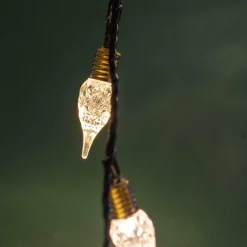 Guirlande Déco|Guirlande Lumineuse|KAEMINGK Guirlande lumineuse 18 m 180 LED câble vert Vintage Blanc chaud Blanc Chaud - câble vert