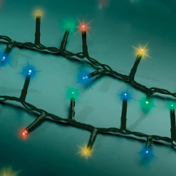 Guirlande Lumineuse|KAEMINGK Guirlande lumineuse 7,50 m 350 LED câble vert Luxe Multicolore Multicolore - câble vert