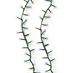 Guirlande Lumineuse|KAEMINGK Guirlande lumineuse 11 m 500 LED câble vert Luxe Multicouleur Multicolore - câble vert