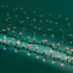 Guirlande Lumineuse Grand Format|Guirlande Lumineuse|KAEMINGK Guirlande lumineuse 22,5 m 1000 LED câble vert Luxe Rouge Rouge - câble vert