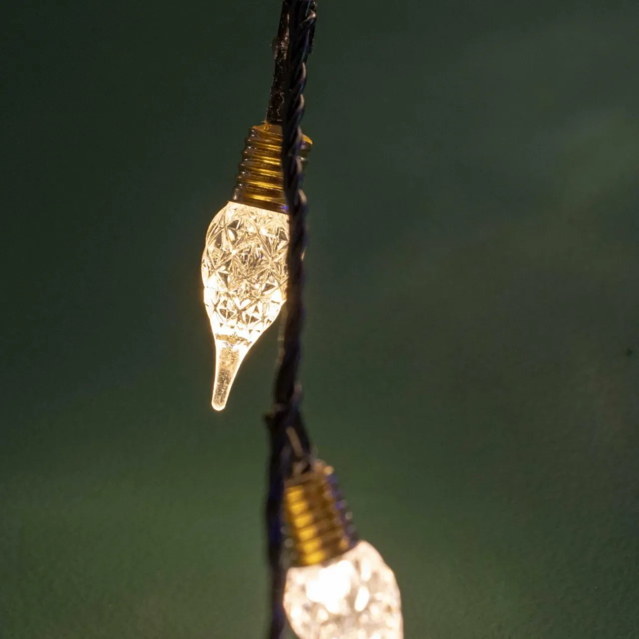 Guirlande Déco|Guirlande Lumineuse|KAEMINGK Guirlande lumineuse 18 m 180 LED câble transparent Vintage Blanc chaud Blanc Chaud - câble transparent