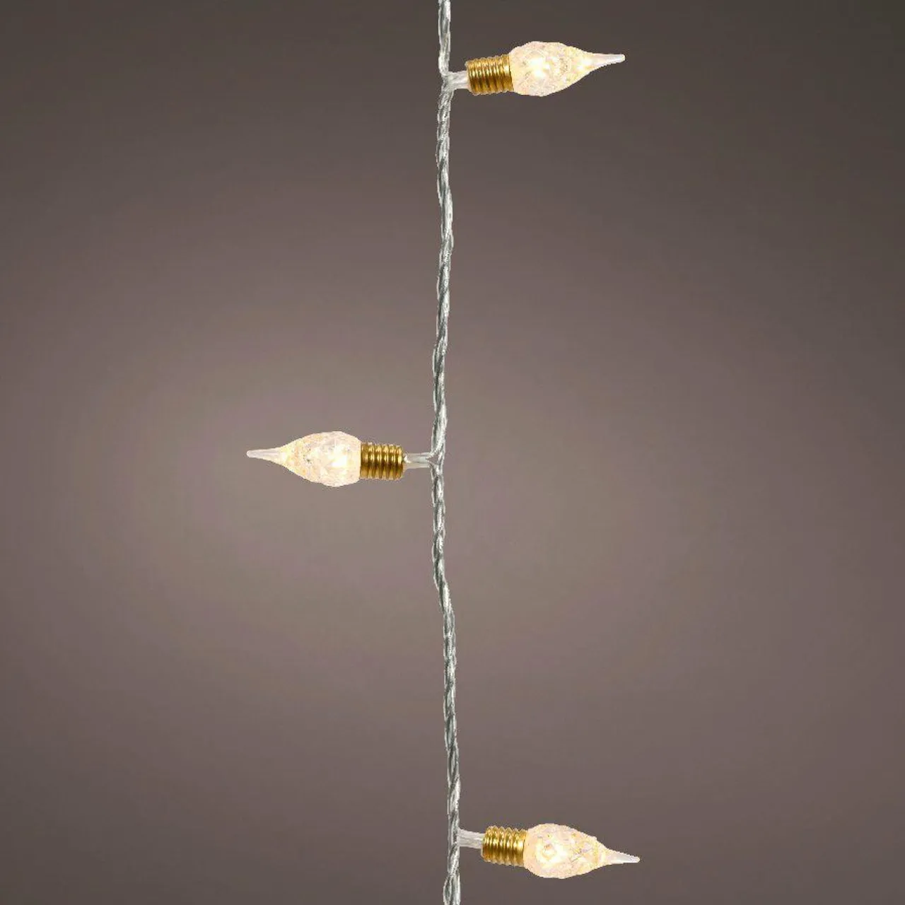 Guirlande Déco|Guirlande Lumineuse|KAEMINGK Guirlande lumineuse 18 m 180 LED câble transparent Vintage Blanc chaud Blanc Chaud - câble transparent