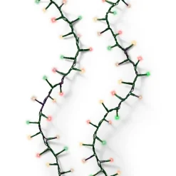 Guirlande Lumineuse|KAEMINGK Guirlande lumineuse 16 m 750 LED câble vert Luxe Tricolore Vert/Rouge/Blanc Tricolore Vert Blanc Rouge