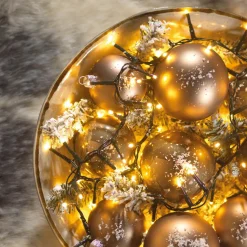 Guirlande Lumineuse|KAEMINGK Guirlande lumineuse 7,50 m 350 LED câble vert Luxe Blanc chaud Blanc Chaud - câble vert