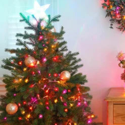 Guirlande Lumineuse|BLACHERE Guirlande lumineuse 8 m 128 LED câble transparent Multicouleur Multicolore