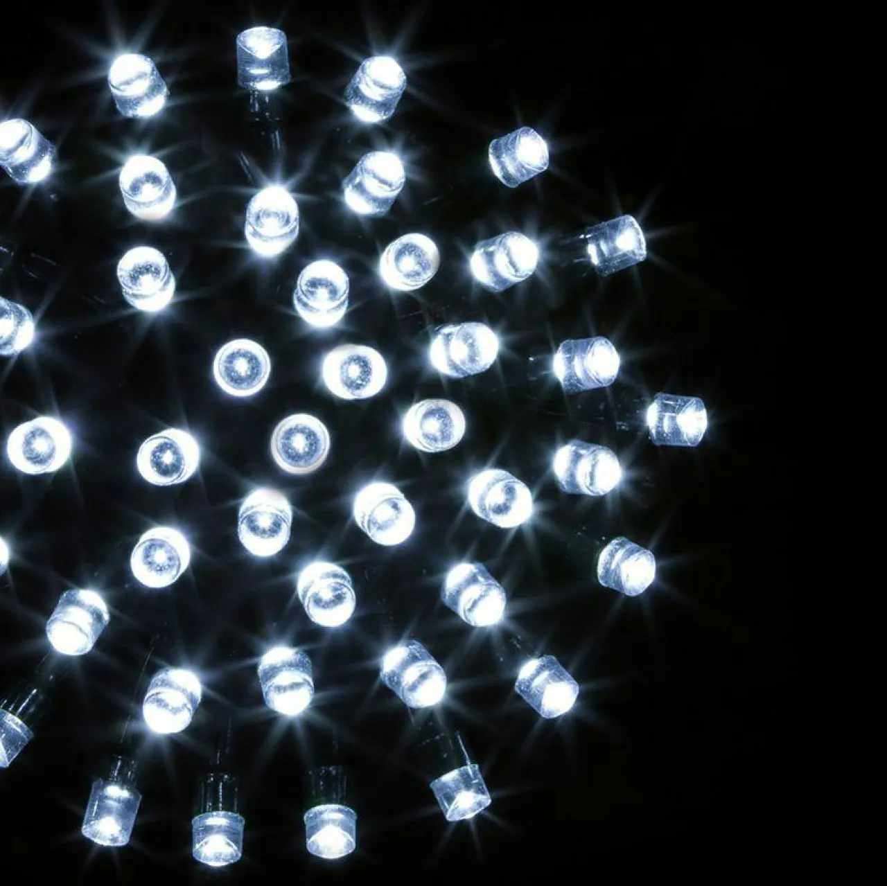 Guirlande Lumineuse|Feeric Lights & Christmas Guirlande lumineuse 10 m 100 LED câble vert Timer Blanc froid Blanc Froid - câble vert