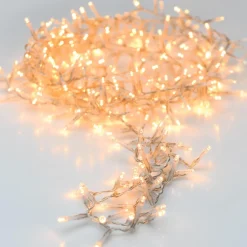 Guirlande Lumineuse Grand Format|Guirlande Lumineuse|KAEMINGK Guirlande lumineuse 22,50 m 1000 LED câble transparent Luxe Blanc chaud Blanc Chaud - câble transparent