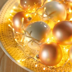 Guirlande Lumineuse Grand Format|Guirlande Lumineuse|KAEMINGK Guirlande lumineuse 22,50 m 1000 LED câble transparent Luxe Blanc chaud Blanc Chaud - câble transparent