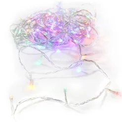 Guirlande Lumineuse|Feeric Lights & Christmas Guirlande lumineuse 20 m 200 LED câble transparent Timer Multicolore Multicolore - câble transparent