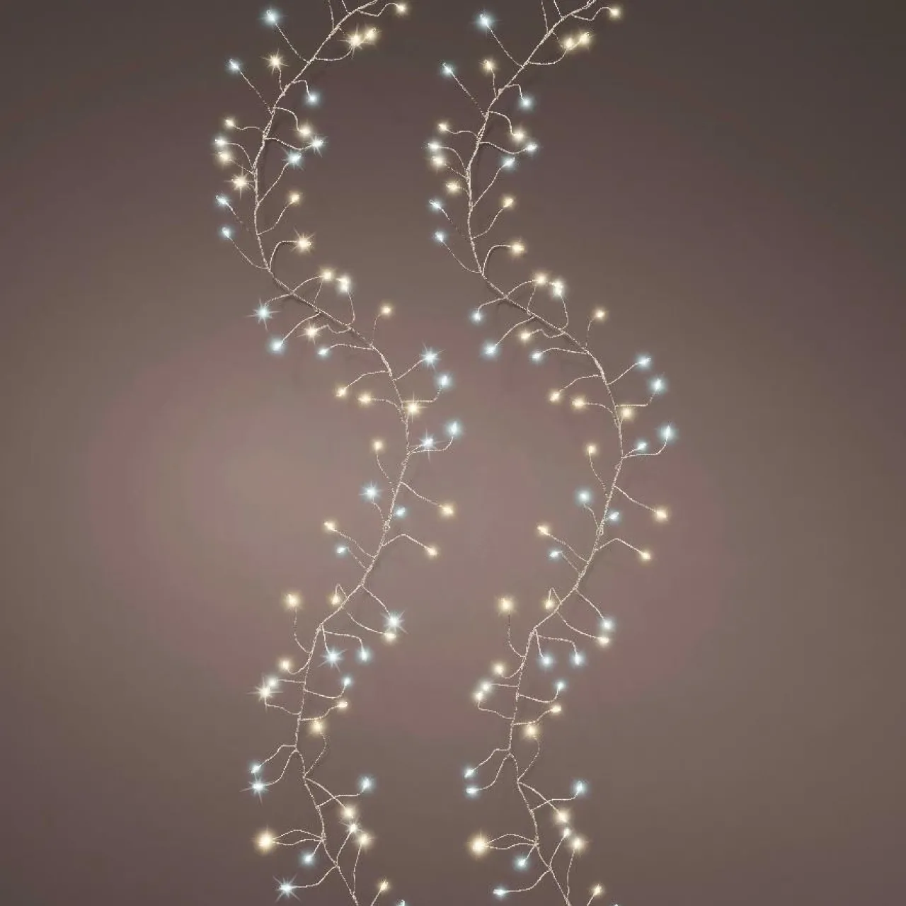 Guirlande Lumineuse|KAEMINGK Guirlande lumineuse 12 m 960 Micro LED câble argent Luxe bicolore Blanc chaud et froid Bicolore Blanc chaud / Froid - câble argent