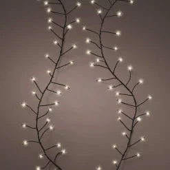 Guirlande Lumineuse|KAEMINGK Guirlande lumineuse 12 m 960 Micro LED câble noir Luxe Blanc chaud Blanc Chaud - câble noir