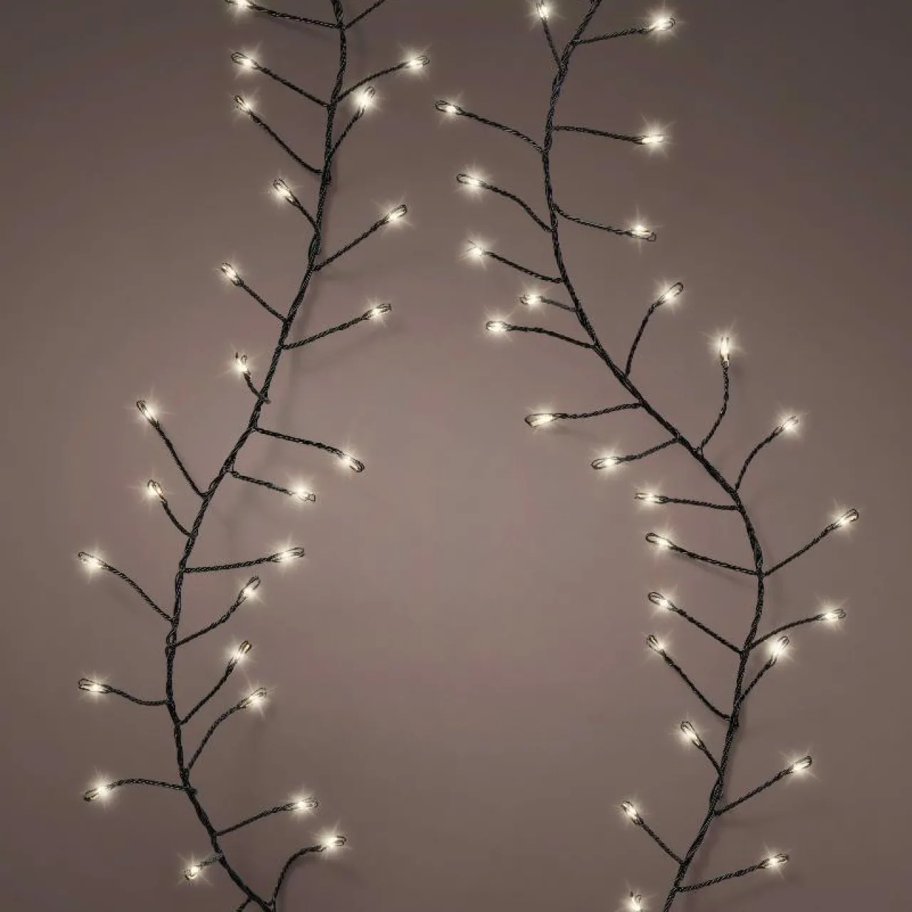 Guirlande Lumineuse|KAEMINGK Guirlande lumineuse 18 m 1440 Micro LED câble noir Luxe Blanc chaud Blanc Chaud - câble noir