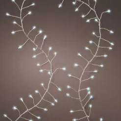 Guirlande Lumineuse|KAEMINGK Guirlande lumineuse 12 m 960 Micro LED câble argent Luxe Blanc froid Blanc Froid - câble argent