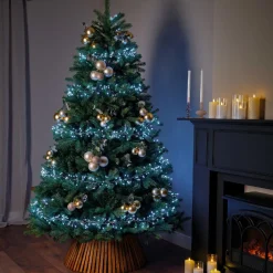 Guirlande Lumineuse|KAEMINGK Guirlande lumineuse 12 m 960 Micro LED câble argent Luxe Blanc froid Blanc Froid - câble argent