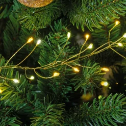 Guirlande Lumineuse|KAEMINGK Guirlande lumineuse 12 m 960 Micro LED câble or Luxe bicolore Blanc chaud et froid Bicolore Blanc chaud / Blanc froid - Câble Or