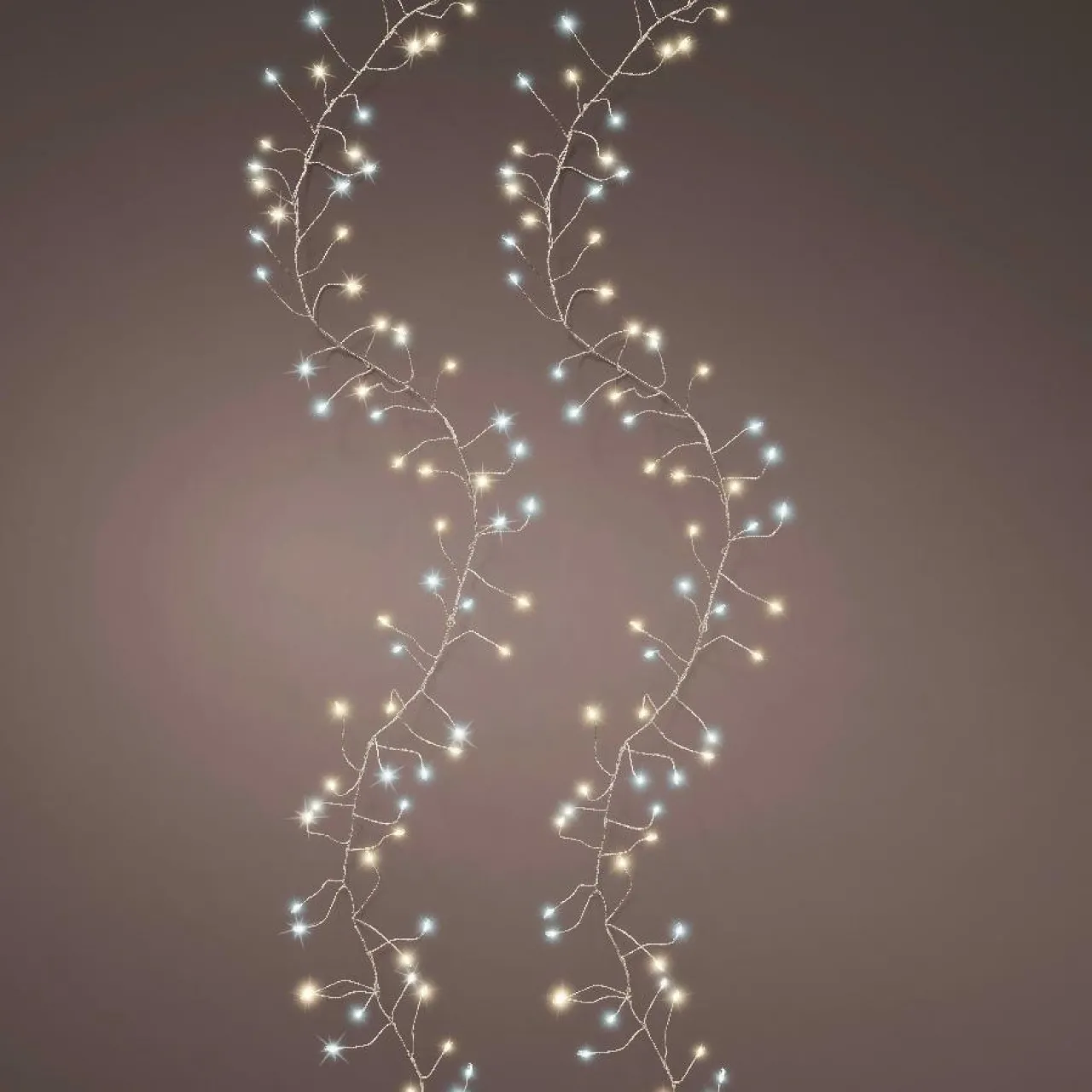Guirlande Lumineuse|KAEMINGK Guirlande lumineuse 6 m 480 Micro LED câble argent Luxe bicolore Blanc chaud et froid Bicolore Blanc chaud / Froid - câble argent