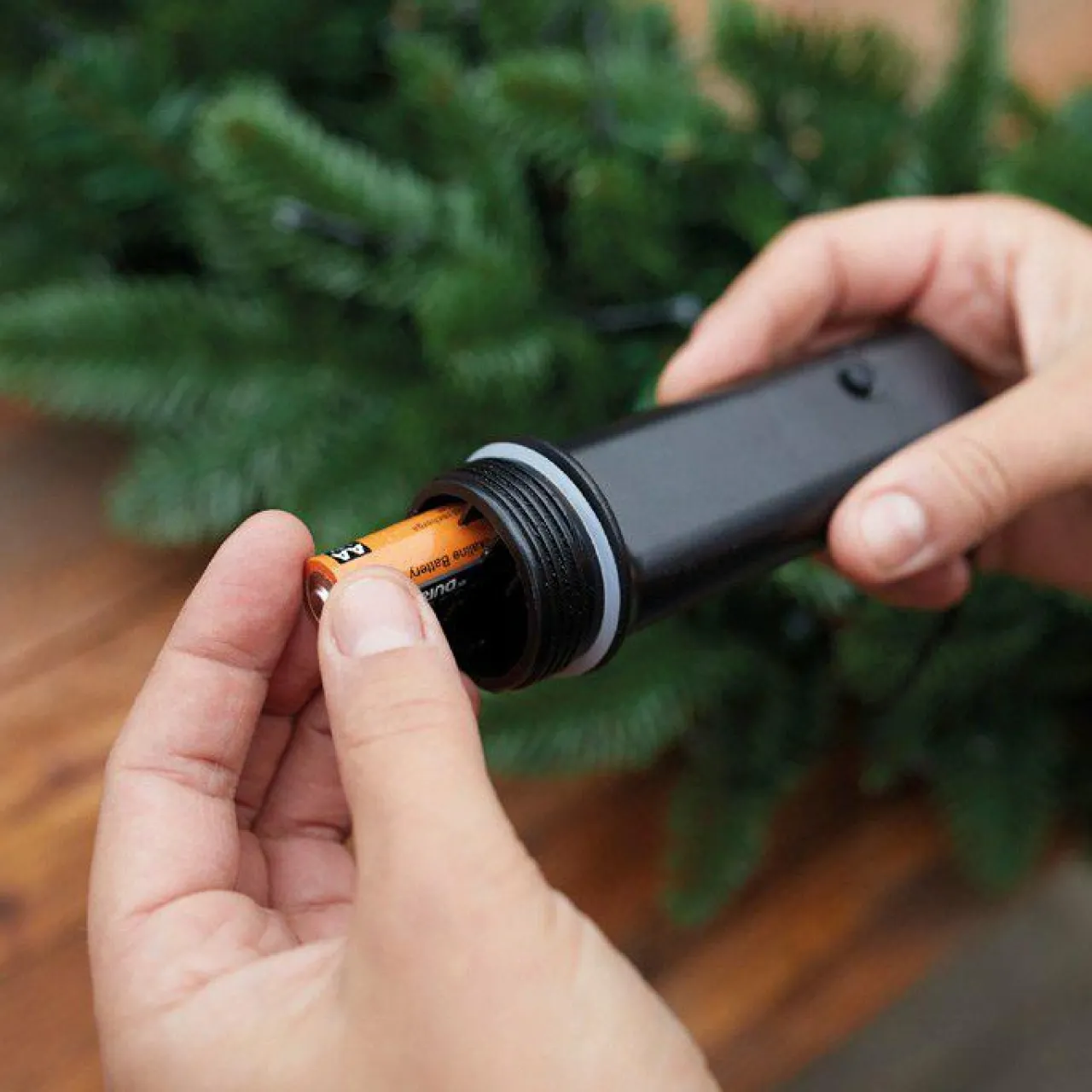 Guirlande Lumineuse|KAEMINGK Guirlande lumineuse à piles 7,10 m 96 LED câble noir Durawise Multicolore Multicolore - câble noir