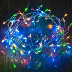 Guirlande Lumineuse|KOOPMAN Guirlande lumineuse à piles 2 m 20 LED Fixe Multicolore