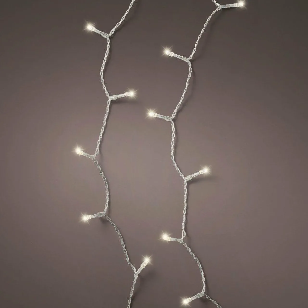 Guirlande Lumineuse|KAEMINGK Guirlande lumineuse à piles 3,50 m 48 LED câble transparent Durawise Blanc chaud Blanc Chaud - câble transparent