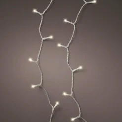 Guirlande Lumineuse|KAEMINGK Guirlande lumineuse à piles 7,10 m 96 LED câble transparent Durawise Blanc chaud Blanc Chaud - câble transparent