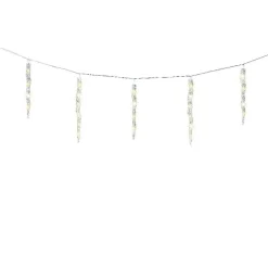 Guirlande Lumineuse|KAEMINGK Guirlande lumineuse connectable 3,60 m 60 LED Glaçons effet Flash Blanc chaud