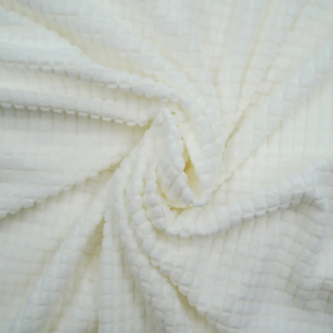 Housse De Canapé, Chaise|douceur d'intu017drieur Housse de canapé extensible effet gaufré (225 x 245 cm) Sacha Blanc