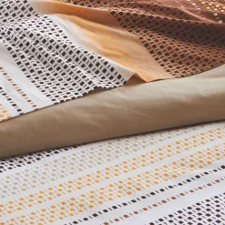 Housse De Couette|TRADILINGE Housse de couette coton (260 x 240 cm) Niagara châtaigne Marron