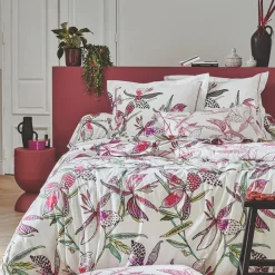 Housse De Couette|TRADILINGE Housse de couette coton (240 x 220 cm) Pénélope Rose