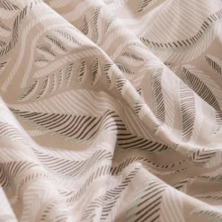 Parure De Lit|Housse De Couette|ATMOSPHERA Housse de couette et deux taies coton (240 x 220 cm) Nalh Beige