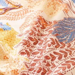 Parure De Lit|Housse De Couette|Atmosphera, cru017dateur d'intu017drieur Housse de couette et deux taies coton (240 x 220 cm) Walaa Multicolore