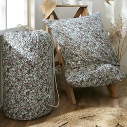 Parure De Lit|Housse De Couette|L'EFFET PAPILLON Housse de couette et deux taies coton (240 x 220 cm) Malia Multicolore