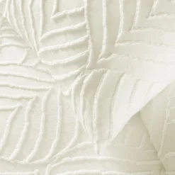 Parure De Lit|Housse De Couette|douceur d'intu017drieur Housse de couette et deux taies microfibre tuftée (240 x 220 cm) Heltie Ivoire