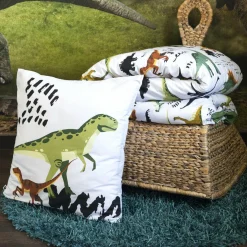 Linge De Lit Enfant|Linge De Lit Enfant|L'EFFET PAPILLON Housse de couette et deux taies enfant coton (200 x 200 cm) Cretace e Vert