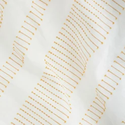 Parure De Lit|Housse De Couette|Atmosphera, cru017dateur d'intu017drieur Housse de couette et deux taies coton (260 x 240 cm) Dobby Terracotta