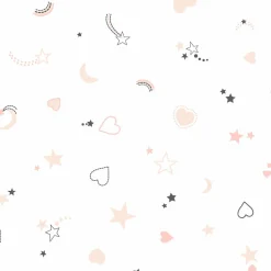 Linge De Lit Enfant|Linge De Lit Enfant|Atmosphera createur d'interieur for kids Housse de couette et une taie enfant coton (140 x 200 cm) Chat Rose