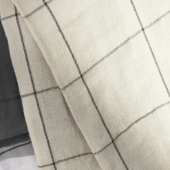 Housse De Couette|EMINZA Housse de couette gaze de coton (140 x 200 cm) Gaïa Match pampa Beige