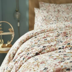 Housse De Couette|EMINZA Housse de couette gaze de coton (140 x 200 cm) Constance pampa Beige