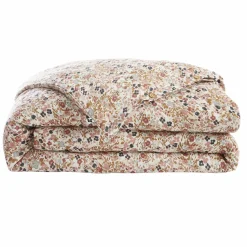 Housse De Couette|EMINZA Housse de couette gaze de coton (140 x 200 cm) Constance pampa Beige