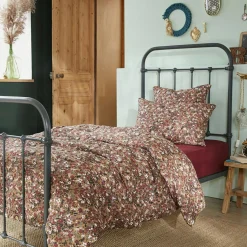 Housse De Couette|EMINZA Housse de couette gaze de coton (140 x 200 cm) Constance Camel