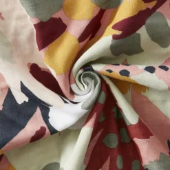 Housse De Couette|EMINZA Housse de couette gaze de coton (260 x 240 cm) Azel Multicolore