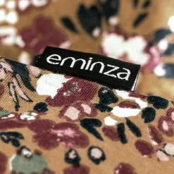 Housse De Couette|EMINZA Housse de couette gaze de coton (260 x 240 cm) Constance Camel