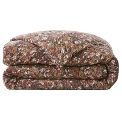 Housse De Couette|EMINZA Housse de couette gaze de coton (200 x 200 cm) Constance Camel