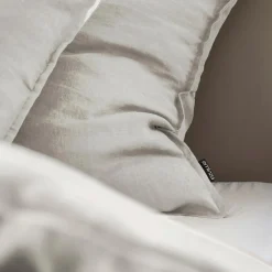 Housse De Couette|EMINZA Housse de couette lin lavé (240 x 220 cm) Louise Beige